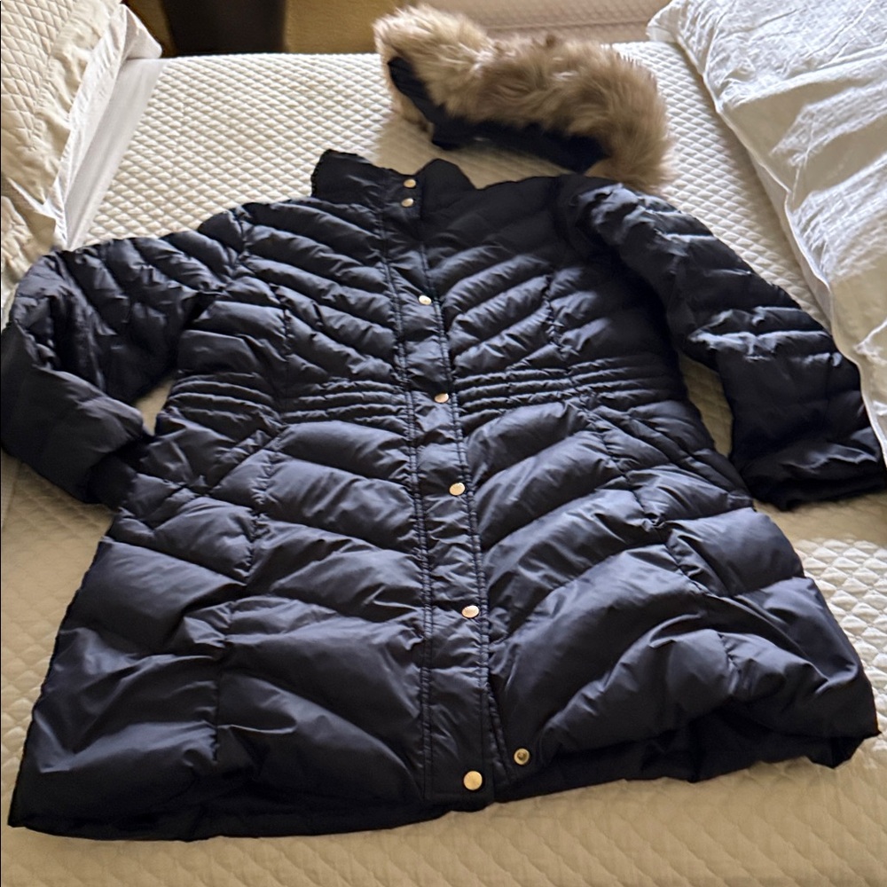 Talbots Down hooded coat